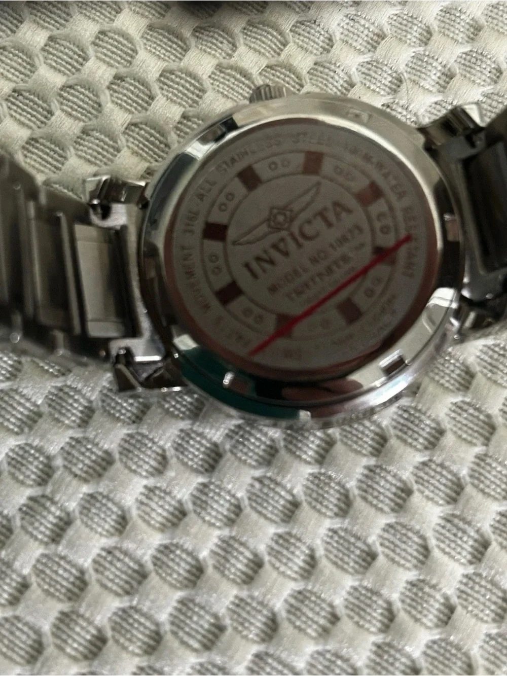 Invicta Wildflower Watch Scattered Number Dial Crystals Silver Steel 10673 NWOT